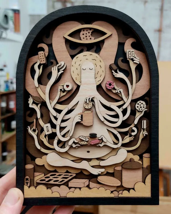 Hago altares a dioses que probablemente no existen, este es el dios de las galletas