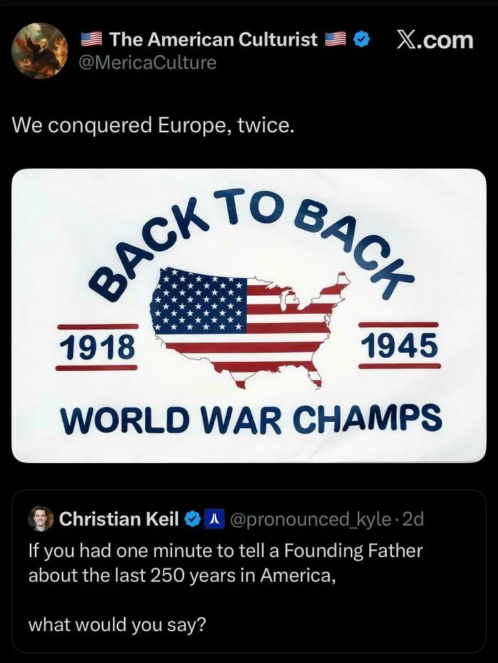 We Conquered Europe Twice