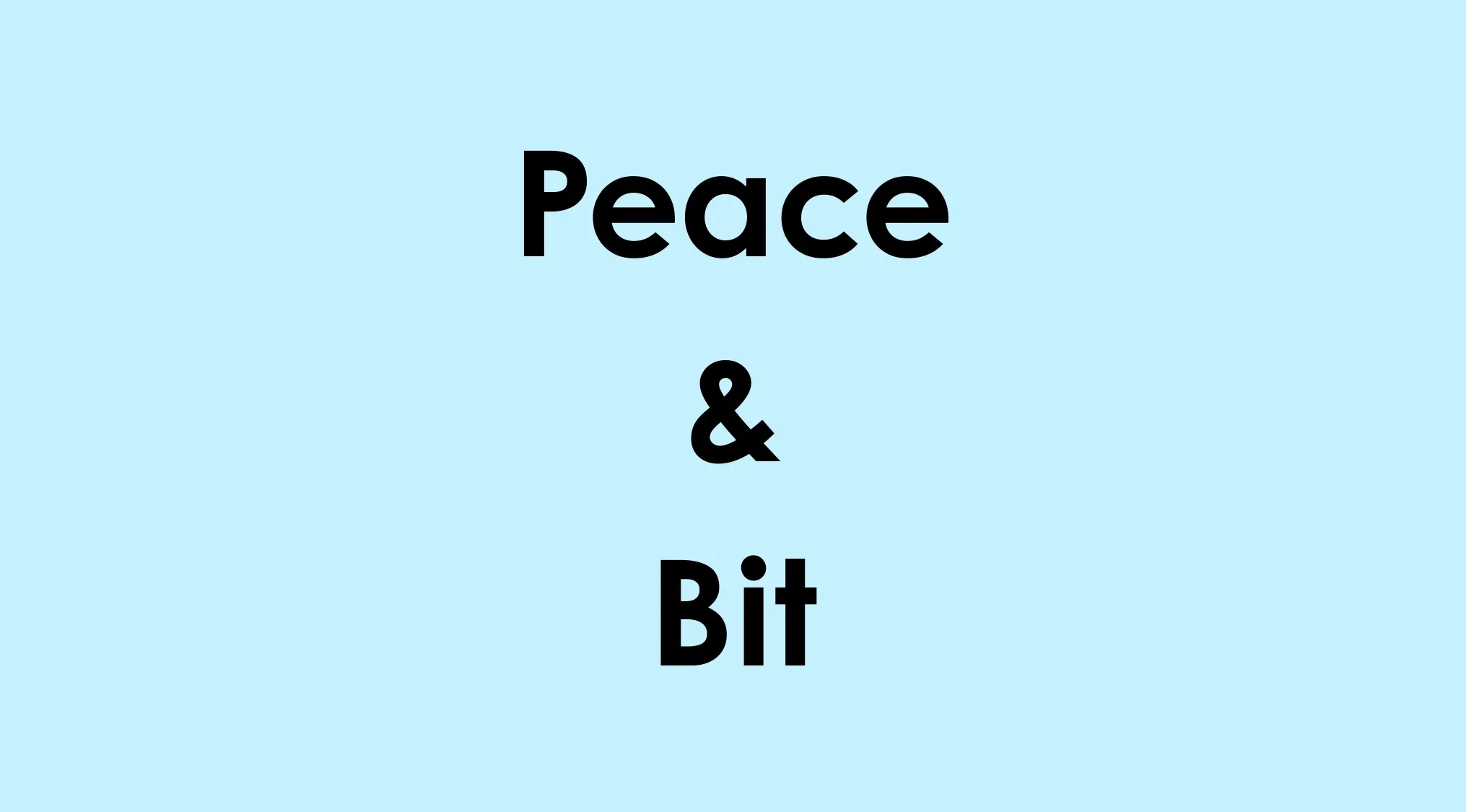 Words Peace and Bit displayed on a blue background for UK 11 plus school test word puzzle.