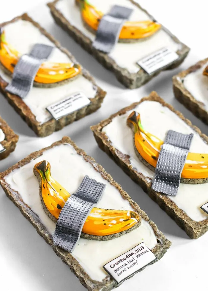 I Made Banana Tartlets Inspired By The Infamous “$6 Million Banana”