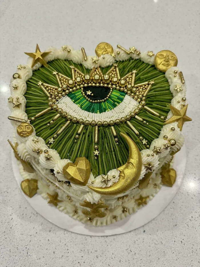 Beaded/Embroidered Birthday Cake!