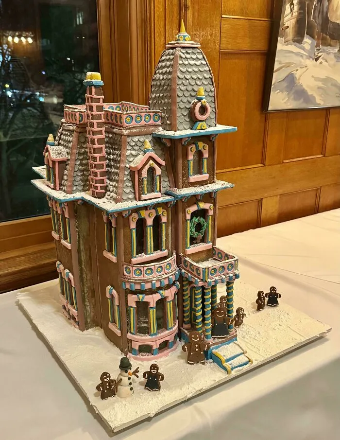 My Gingerbread House This Year. Won 3rd Place