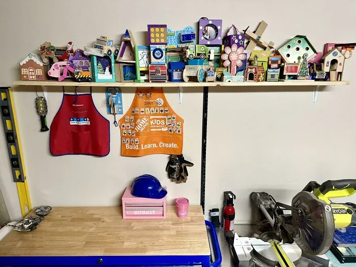 Two Years Of Home Depot &amp; Lowe’s Kids Builds With The Kiddo
