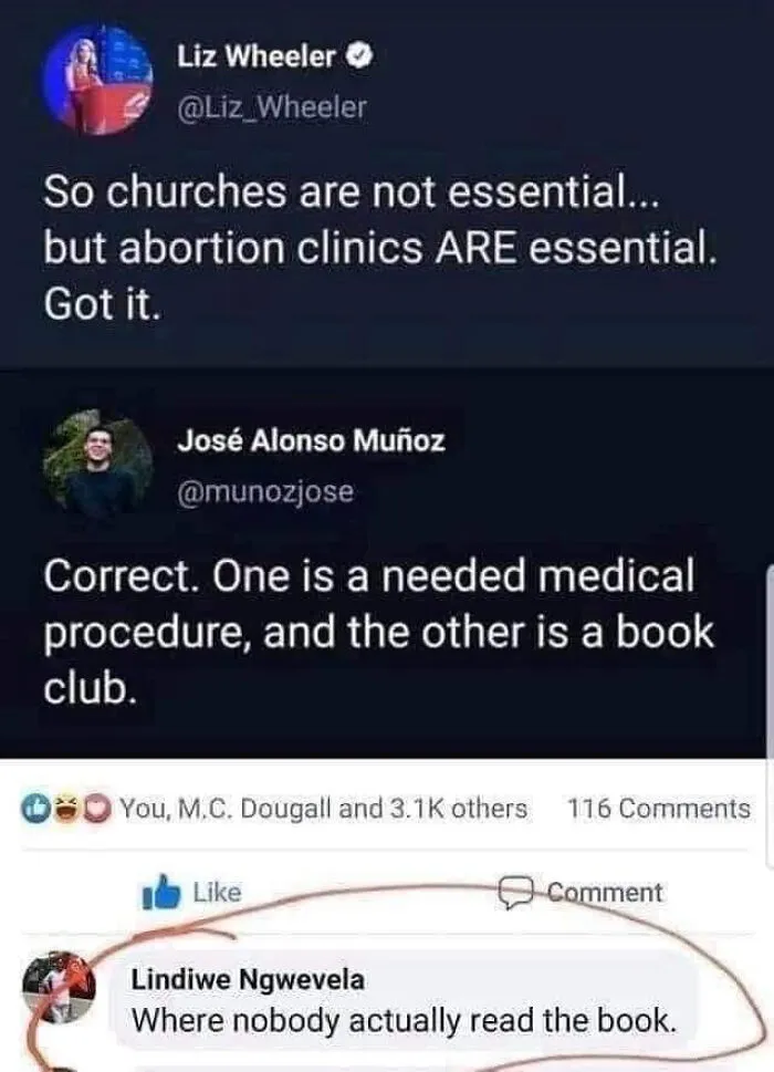 Church Is Honestly The Worst Bookclub Ever, If It Wasn't For The Wine No One Would Go Xd
