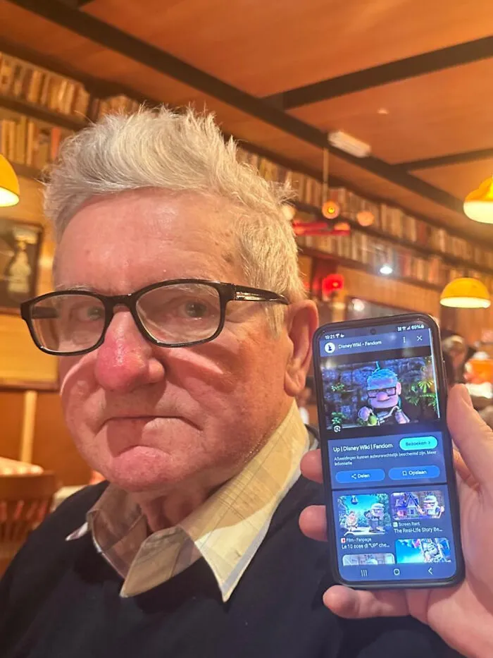 My Father-In-Law Looks Like The Gramps From Up