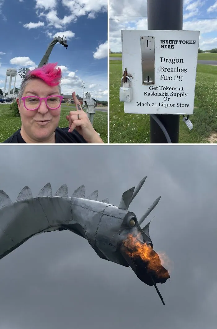 Hello Midwesterners!  Have You Been To Vandalia, IL To See The Kaskaskia Dragon?