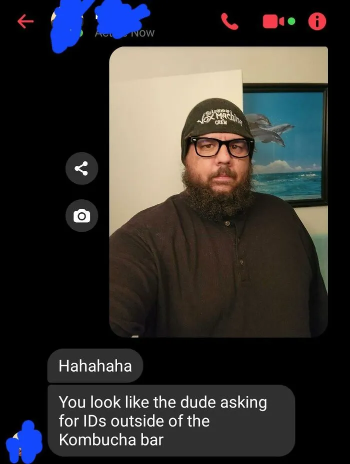 Always Nice To Get An Honest Opinion From Your Best Friend About A Certain Look You're Trying Out