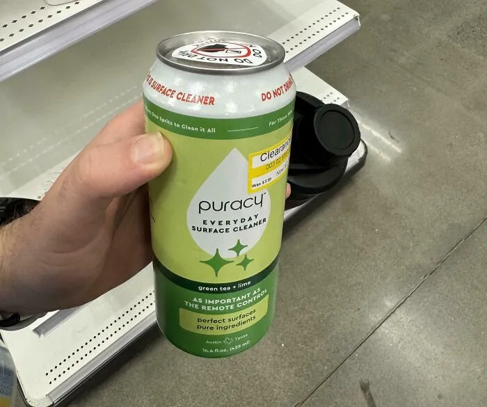 Dangerous Design For A Surface Cleaner