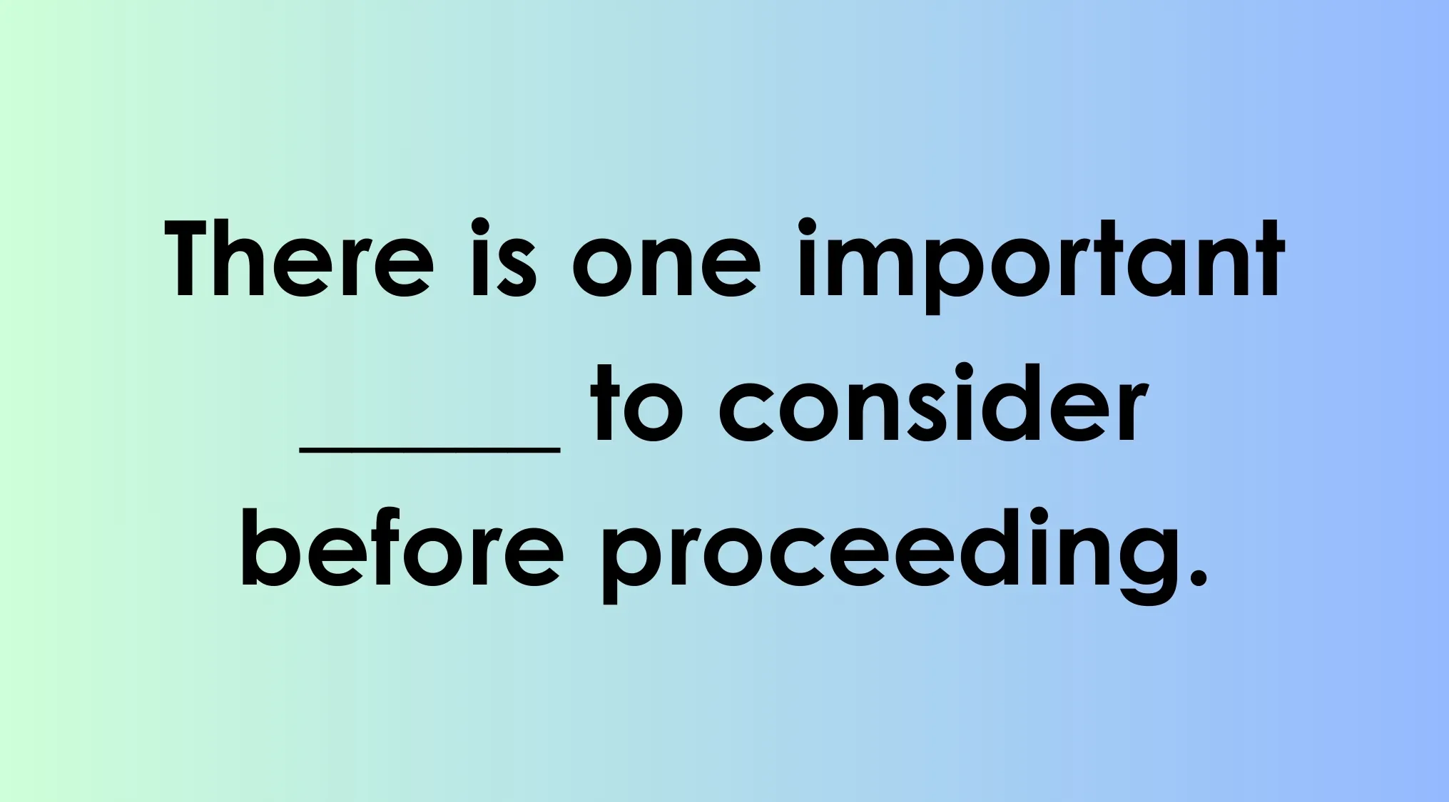 Fill in the blank vocabulary challenge with important words only smart people know for improved language skills.