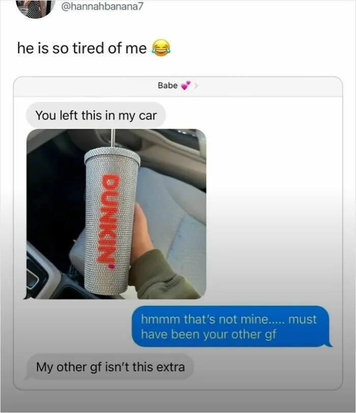 It Was His Other GF