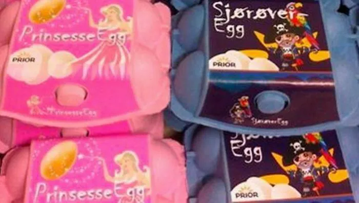 Gendered Eggs - I Give Up