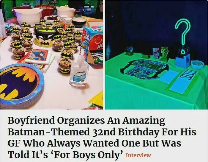 More “Batman Is For Boys” Nonsense — But With A Happy Ending