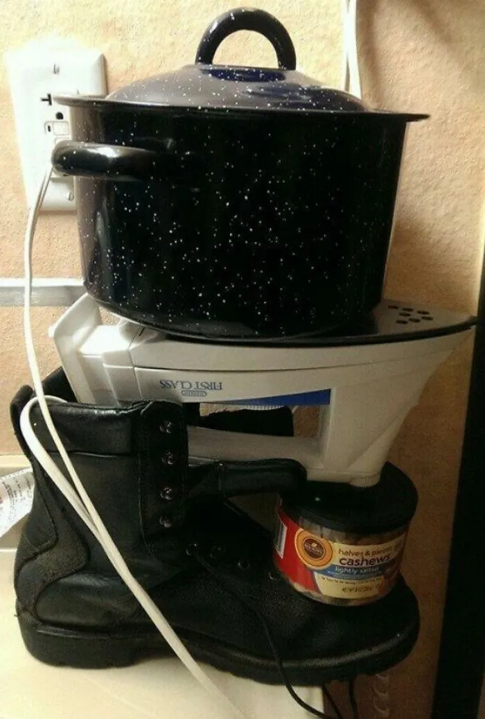 No hay cocina, no hay problema