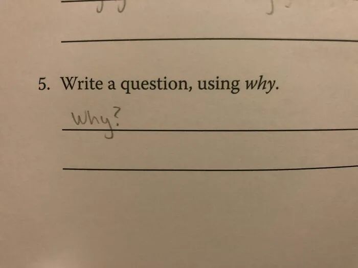 I Was Doing Homework When I Did This