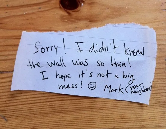 Encontré esto en un agujero en mi pared hace unos años.
