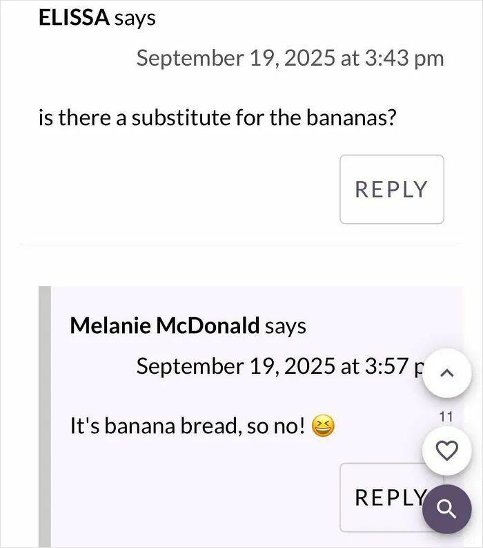 I Didn’t Have Bananas