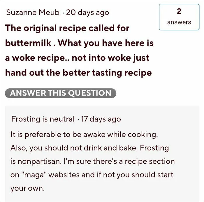 I Didn't Know A Frosting Recipe Could Be Woke