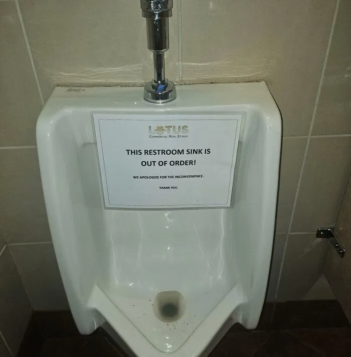 So Where Do I Wash My Hands Then?