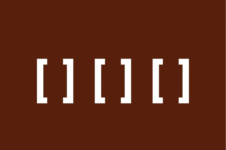 Groups of six symbols shown in a puzzle to identify which are the same order left to right or right to left.