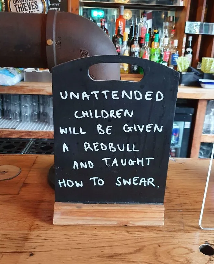 Just Saw This In My Local Bar