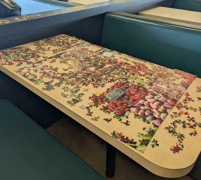 Washington State Ferries Leave Out Puzzles For Their Passengers