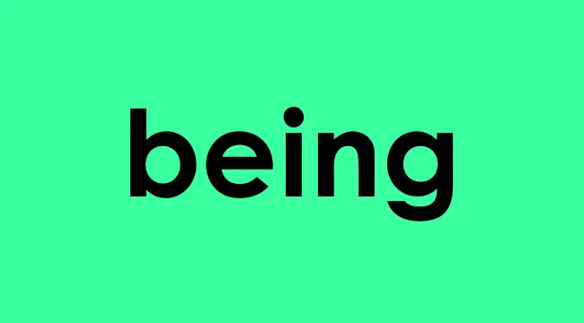 The word being displayed in bold black text on a bright green background, illustrating find the subjunctive form.