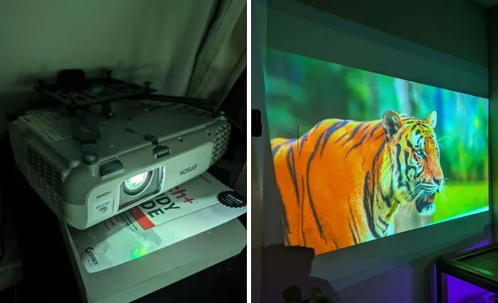 Epson Projector From School Dumpster