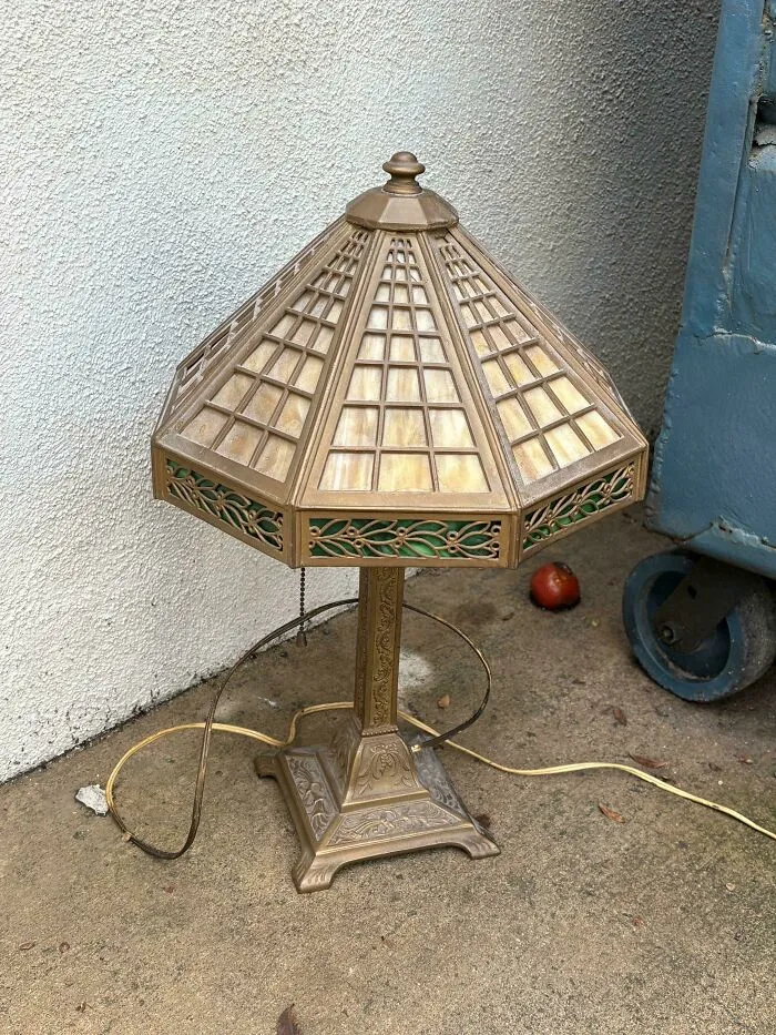 Fancy Lil Lamp At My Complexes Dumpster
