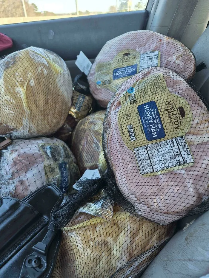 Christmas Hams Hit The Dumpster Like Clockwork