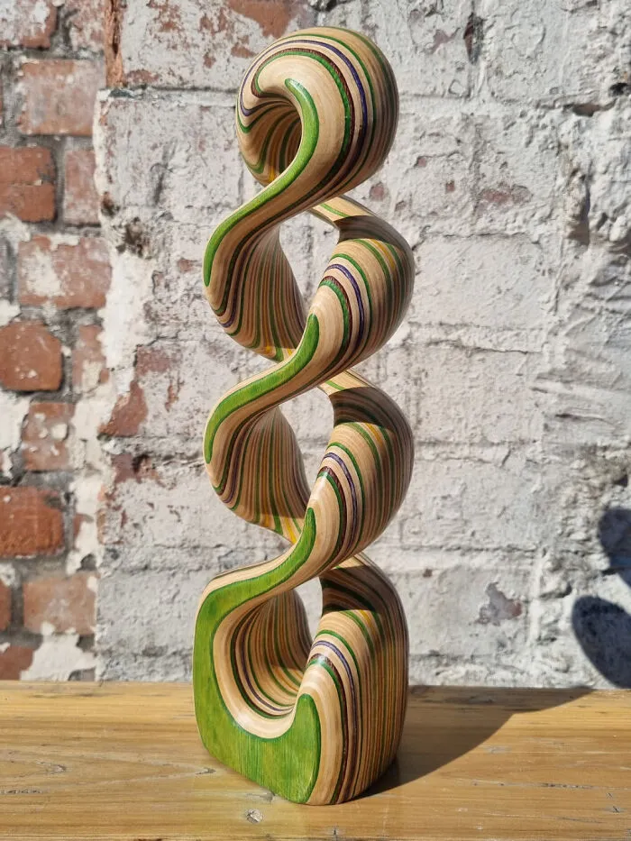 Resilience, Made From 4 Recycled Skateboard Decks