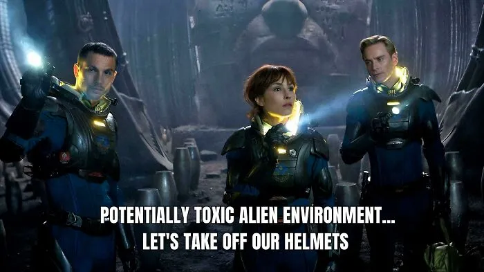 What's The Most Absurd Thing You've Ever Seen In A Sci-Fi Movie Or Show?