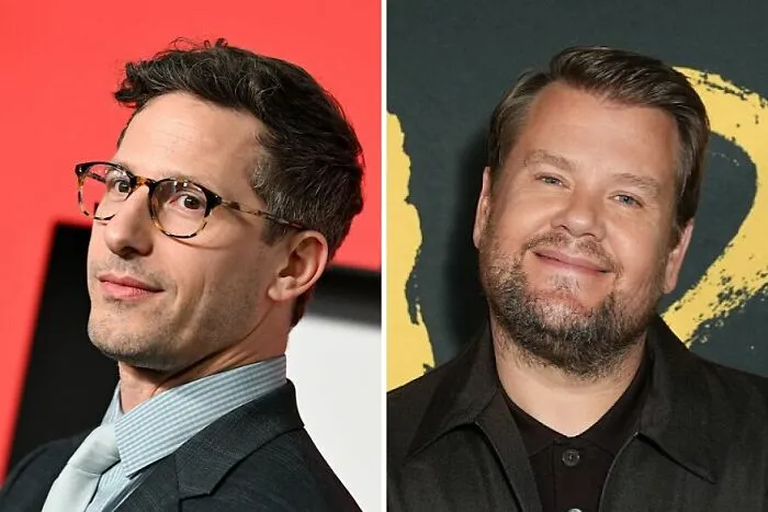 Andy Samberg and James Corden, 47