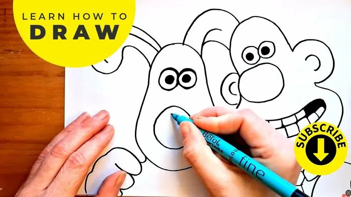 I Show People How To Draw Famous Cartoon Characters Step-By-Step