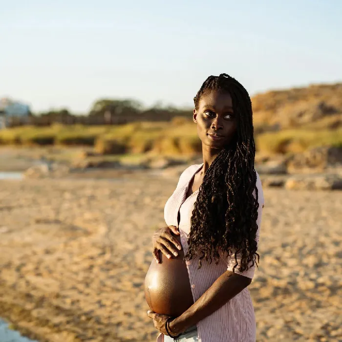 Baby Bump on the Beach