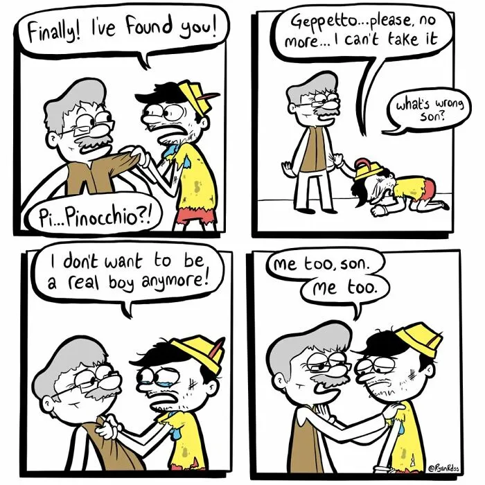 This Artist Created 25 New Comics That Have Unexpected Twists At The End
