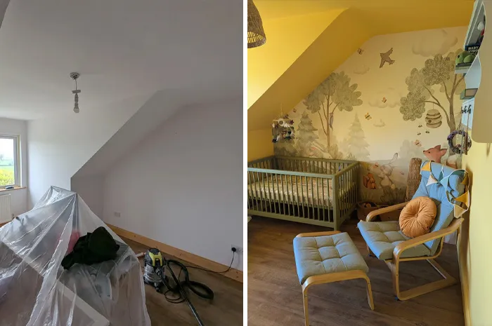 Nursery Makeover Before And After