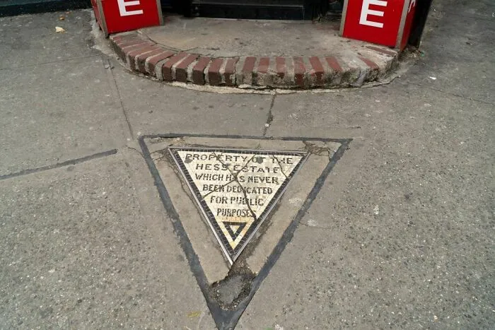 The Smallest Private Property In NYC Is The Hess Triangle, A Triangular 500-Square-Inch Plot In Manhattan's West Village