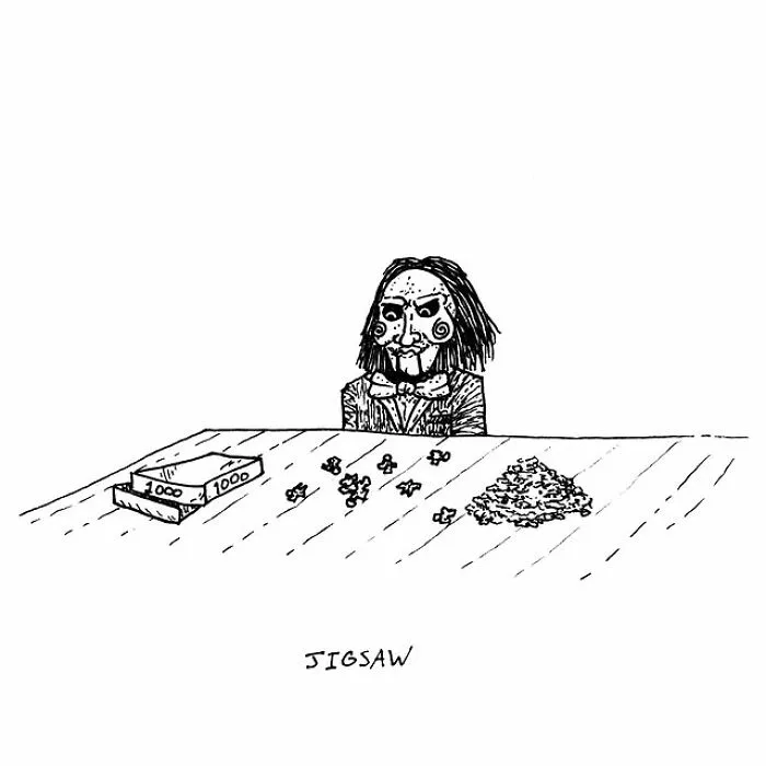 This Artist Drew A New Visual Pun Every Day Of Inktober (31 Pics)