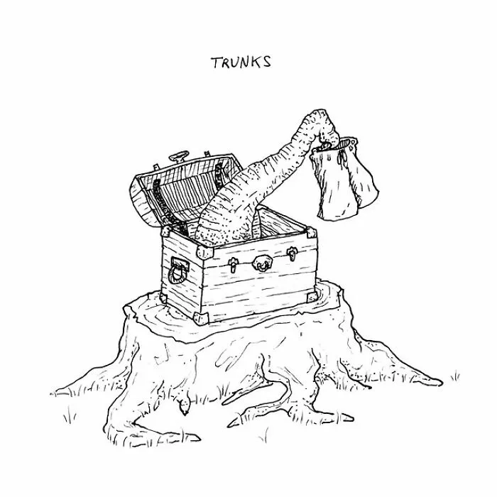 This Artist Drew A New Visual Pun Every Day Of Inktober (31 Pics)