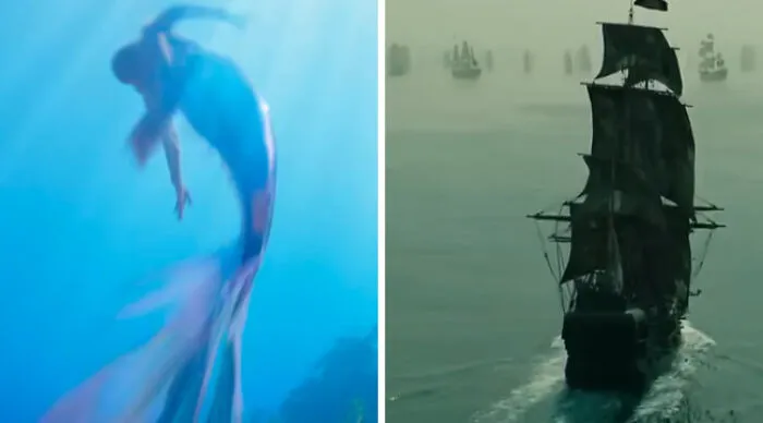 Would you rather live under the sea as a mermaid in the world of The Little Mermaid, or sail the seas on a pirate ship in the world of Pirates of the Caribbean?