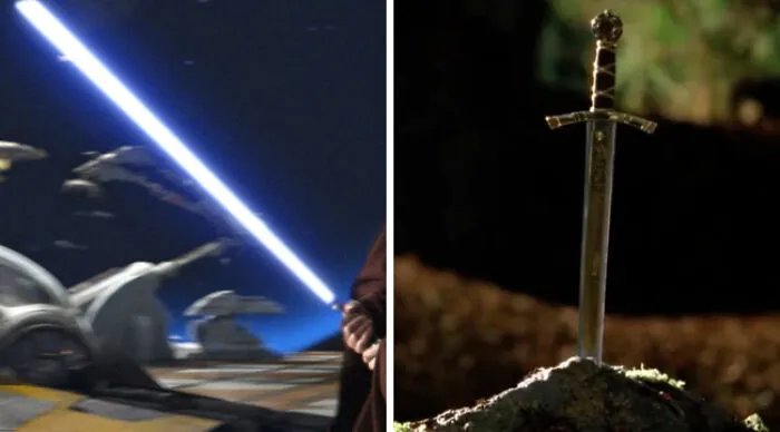 Which item would you rather have: a lightsaber from Star Wars or Excalibur from the Arthurian legend?