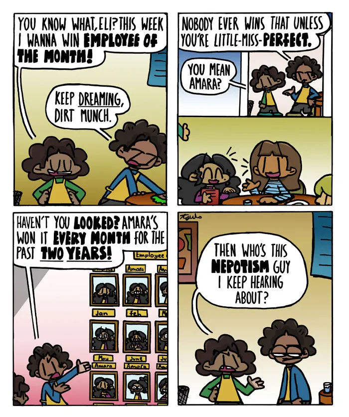 This Comic Series Makes Ordinary Restaurant Moments Hilarious In The Best Way (18 Pics)