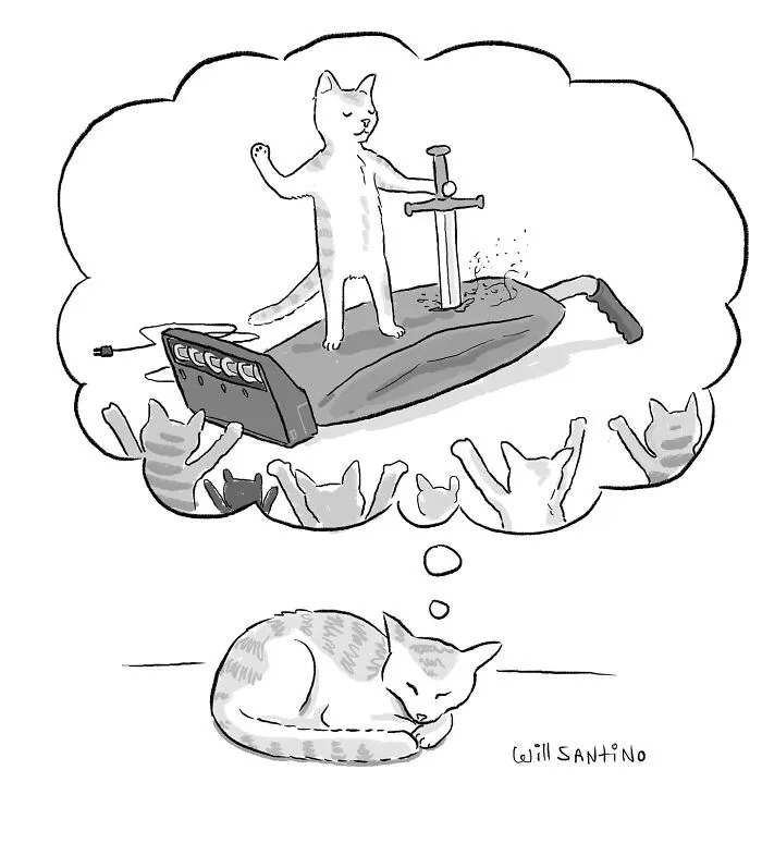 52 Funny Comics About Mythical, Historical, And Other Absurd Situations By Will Santino