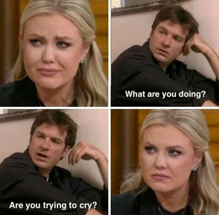 Accusations of fake-crying