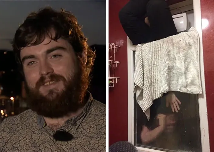 Una cita de Tinder que terminó con una mujer atrapada en una ventana tras tirar su propia caca
