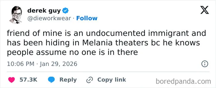 Immigrant Survival Hack: Empty Melania Theaters