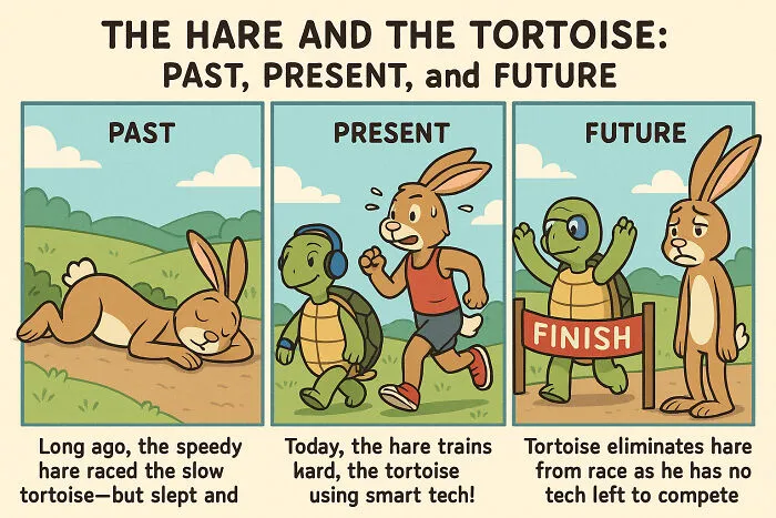 The Hare And The Tortoise