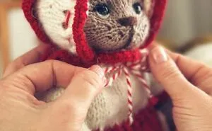 A Little Heart, Knitted Slowly.