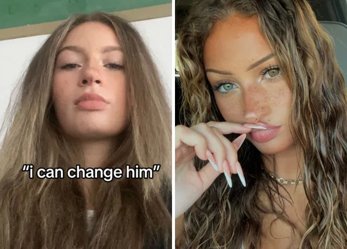 Women Shared 30 Comparison Pics Of Themselves Before And After They Thought They Could Change A Man