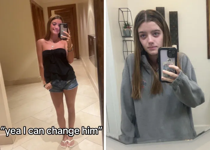 Women Shared 30 Comparison Pics Of Themselves Before And After They Thought They Could Change A Man
